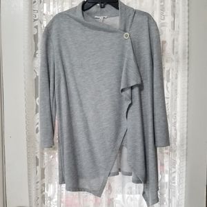 Maurices asymmetrical wrap cardigan - EUC!